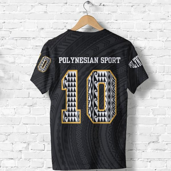 Polynesian T Shirt Polynesian Sport No.10 Tattoo - Polynesian Pride