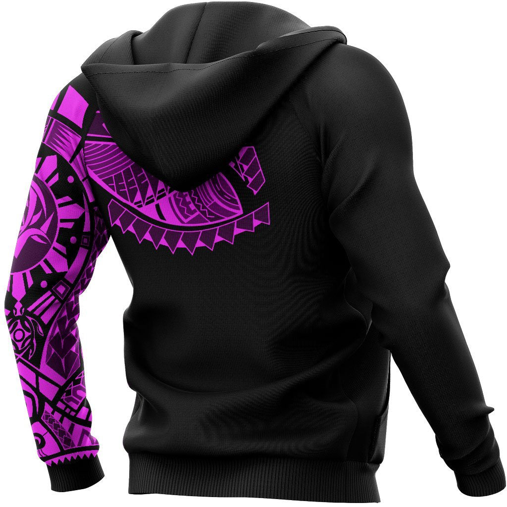 Hoodie Polynesian Tattoo Special Pink - Polynesian Pride