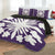 Hawaiian Royal Pattern Quilt Bed Set - Purple - G2 Style - AH - Polynesian Pride