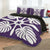 Hawaiian Royal Pattern Quilt Bed Set - Purple - I3 Style - AH - Polynesian Pride