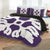 Hawaiian Royal Pattern Quilt Bed Set - Purple - M1 Style - AH - Polynesian Pride