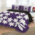 Hawaiian Royal Pattern Quilt Bed Set - Purple - L3 Style - AH - Polynesian Pride