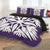 Hawaiian Royal Pattern Quilt Bed Set - Purple - A3 Style - Polynesian Pride