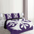 Hawaiian Royal Pattern Quilt Bed Set - Purple - F3 Style - AH - Polynesian Pride