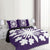 Hawaiian Royal Pattern Quilt Bed Set - Purple - G2 Style - AH - Polynesian Pride