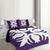 Hawaiian Royal Pattern Quilt Bed Set - Purple - I1 Style - AH - Polynesian Pride