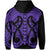 Hawaii Polynesian Hoodie In My Heart Ryan Style Purple - Polynesian Pride