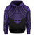 Polynesian Skull Hawaii Hoodie Purple Circle Style - Polynesian Pride