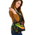 Cook Islands Shoulder Handbag - Reggae Polynesian Tentacle Tribal Pattern - Polynesian Pride