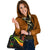 Cook Islands Shoulder Handbag - Reggae Polynesian Tentacle Tribal Pattern - Polynesian Pride