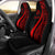 Tonga Custom Personalised Car Seat Covers - Red Polynesian Tentacle Tribal Pattern Universal Fit Red - Polynesian Pride