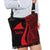 Tokelau Boho Handbag - Red Polynesian Tentacle Tribal Pattern - Polynesian Pride