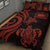 Samoa Quilt Bed Set - Red Tentacle Turtle - Polynesian Pride