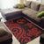 Tonga Area Rug - Red Tentacle Turtle - Polynesian Pride