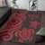 Kosrae Area Rug - Red Tentacle Turtle - Polynesian Pride