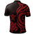 Palau Polo Shirt Red Tentacle Turtle - Polynesian Pride