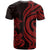 New Caledonia T Shirt Red Tentacle Turlte - Polynesian Pride