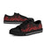 Niue Low Top Canvas Shoes - Red Tentacle Turtle - Polynesian Pride