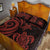 Samoa Quilt Bed Set - Red Tentacle Turtle - Polynesian Pride