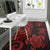 Fiji Area Rug - Red Tentacle Turtle - Polynesian Pride