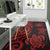 Samoa Area Rug - Red Tentacle Turtle - Polynesian Pride