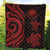 Federated States of Micronesia Premium Quilt - Red Tentacle Turtle - Polynesian Pride