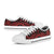 Yap Low Top Canvas Shoes - Red Tentacle Turtle - Polynesian Pride