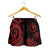 Hawaii Women's Short - Red Tentacle Turtle - Polynesian Pride