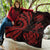 Federated States of Micronesia Premium Quilt - Red Tentacle Turtle - Polynesian Pride