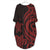 New Caledonia Batwing Pocket Dress - Red Tentacle Turtle - Polynesian Pride