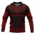 Palau Polynesian Chief Custom Hoodie Red Version - Polynesian Pride