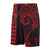 Hawaii Polynesian Warrior Board Shorts Red - Polynesian Pride