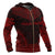 Samoa Polynesian Chief Custom Zip up Hoodie Red Version - Polynesian Pride