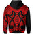 Hawaii Polynesian Hoodie In My Heart Ryan Style Red - Polynesian Pride