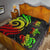 Tuvalu Premium Quilt - Reggae Tentacle Turtle - Polynesian Pride