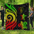 Niue Premium Quilt - Reggae Tentacle Turtle - Polynesian Pride