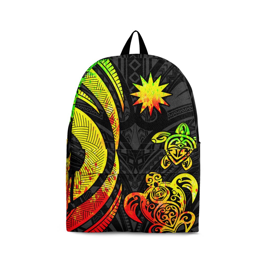 Nauru Backpack - Reggae Tentacle Turtle Reggae - Polynesian Pride