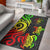 Niue Area Rug - Reggae Tentacle Turtle Reggae - Polynesian Pride