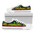 Marshall Islands Low Top Canvas Shoes - Reggae Tentacle Turtle - Polynesian Pride