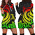 Wallis and Futuna Women Hoodie Dress - Reggae Tentacle Turtle Reggae - Polynesian Pride