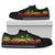 Marshall Islands Low Top Canvas Shoes - Reggae Tentacle Turtle - Polynesian Pride