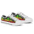 Northern Mariana Islands Low Top Canvas Shoes - Reggae Tentacle Turtle - Polynesian Pride