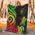 Niue Premium Blanket - Reggae Tentacle Turtle - Polynesian Pride