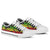 Pohnpei Low Top Canvas Shoes - Reggae Tentacle Turtle - Polynesian Pride