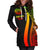 American Samoa Women's Hoodie Dress - Reggae Polynesian Tentacle Tribal Pattern - Polynesian Pride