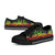 Pohnpei Low Top Canvas Shoes - Reggae Tentacle Turtle - Polynesian Pride