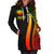 Northern Mariana Islands Women's Hoodie Dress - Reggae Polynesian Tentacle Tribal Pattern - Polynesian Pride