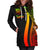 Tuvalu Women's Hoodie Dress - Reggae Polynesian Tentacle Tribal Pattern - Polynesian Pride