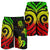 Tuvalu Men's Short - Reggae Tentacle Turtle - Polynesian Pride