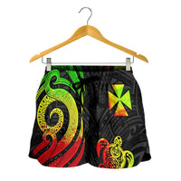 Wallis and Futuna Women's Short - Reggae Tentacle Turtle - Polynesian Pride